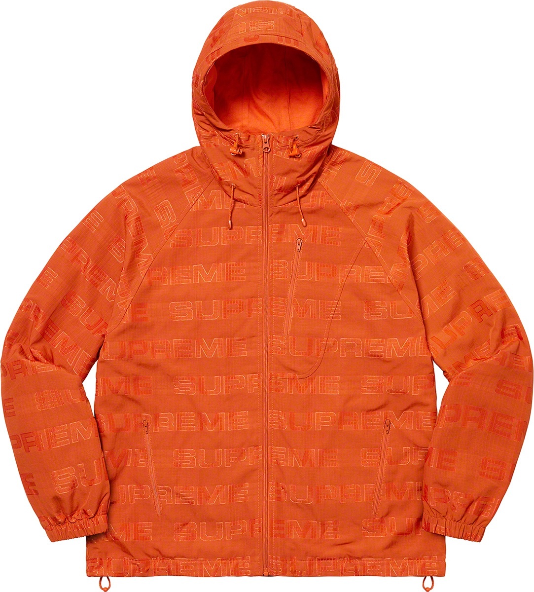 Logo Ripstop Hooded Track Jacket view 13
